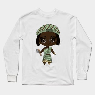 Nzinga of Ndongo and Matamba Long Sleeve T-Shirt